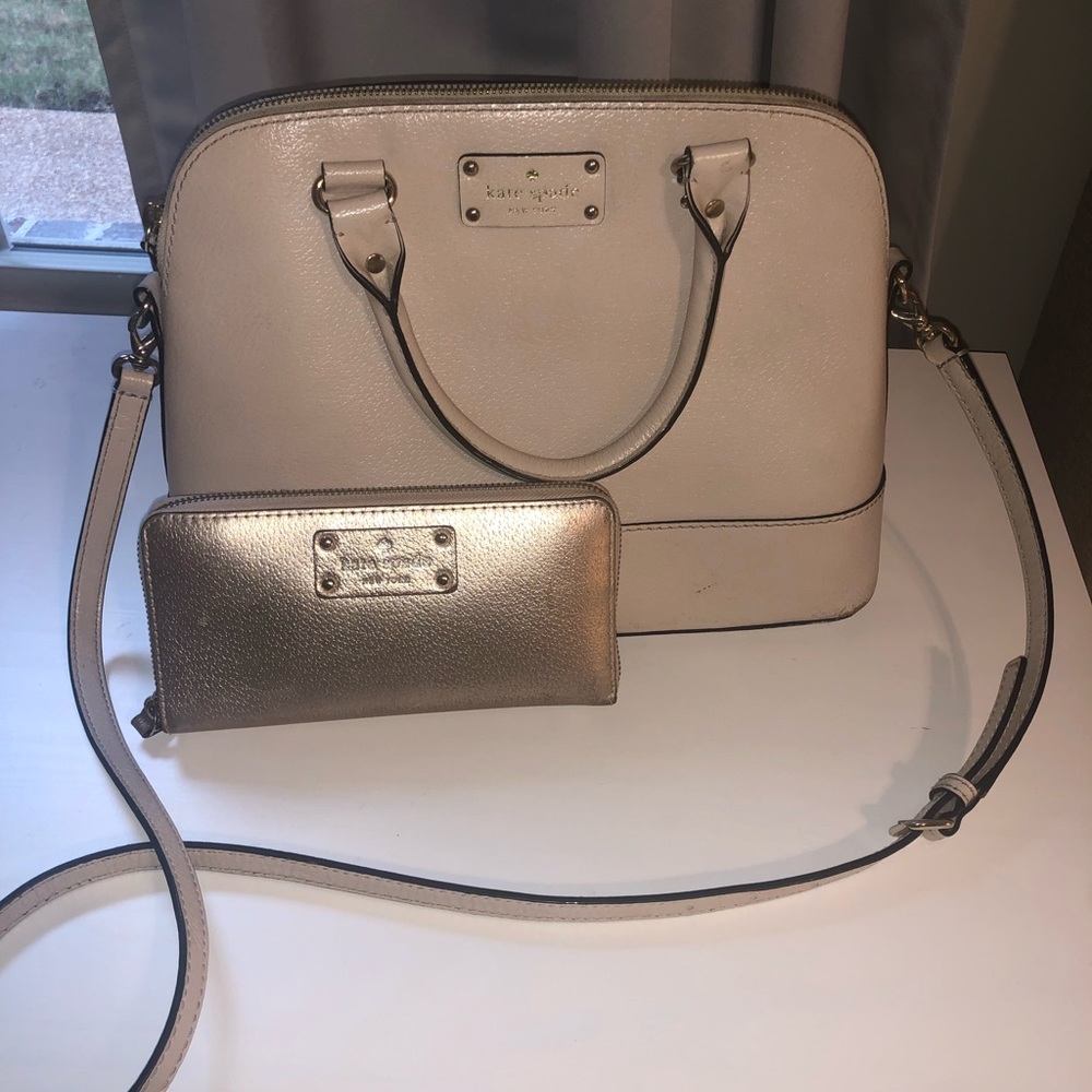 Kate Spade Dome Satchel with Wallet